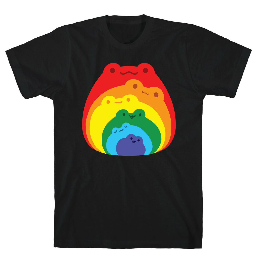 Frogs In Frogs In Frogs Rainbow T-Shirt