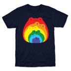 Frogs In Frogs In Frogs Rainbow T-Shirt