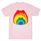 Frogs In Frogs In Frogs Rainbow T-Shirt