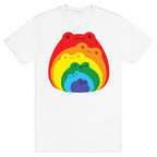 Frogs In Frogs In Frogs Rainbow T-Shirt