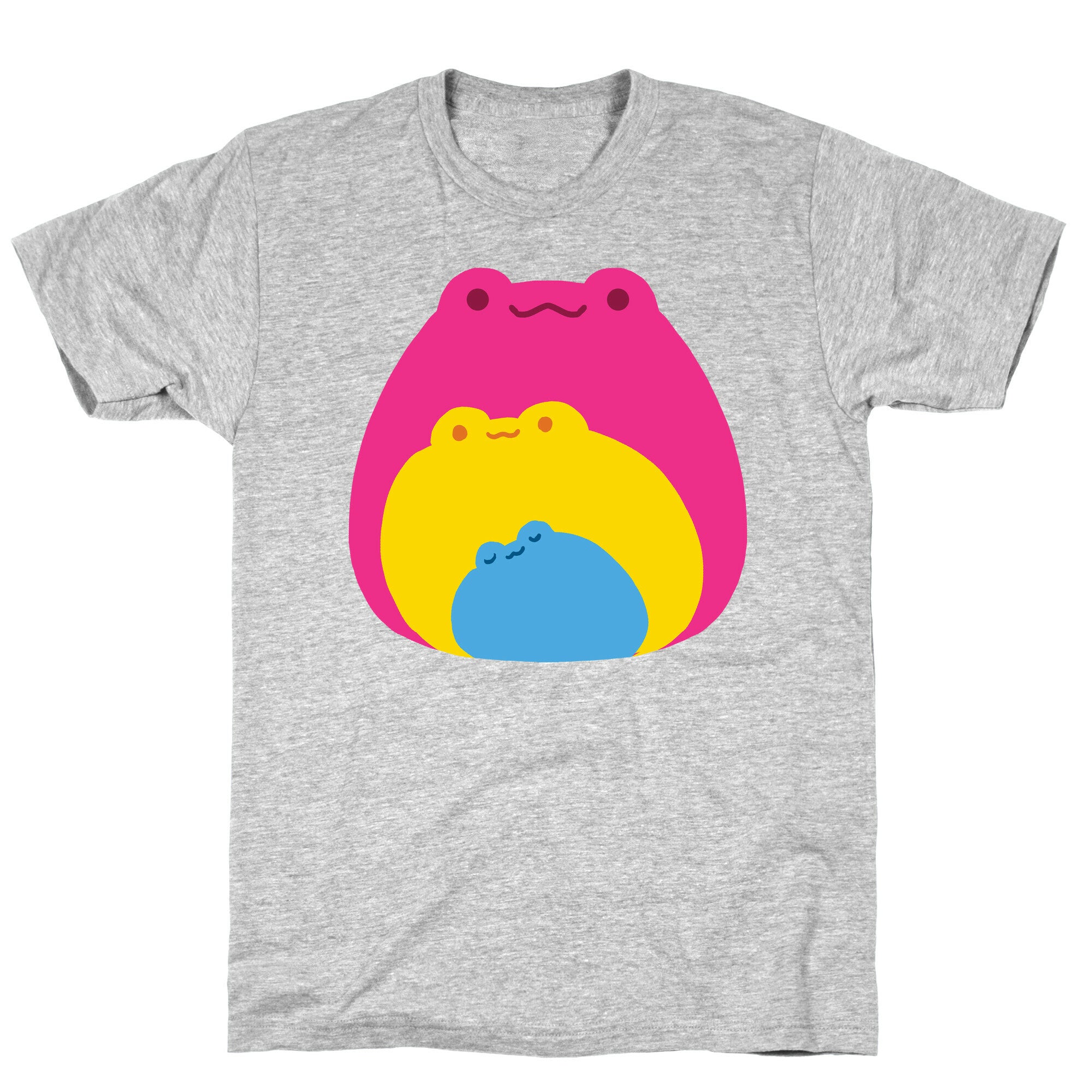 Frogs In Frogs In Frogs Pansexual Pride T-Shirt