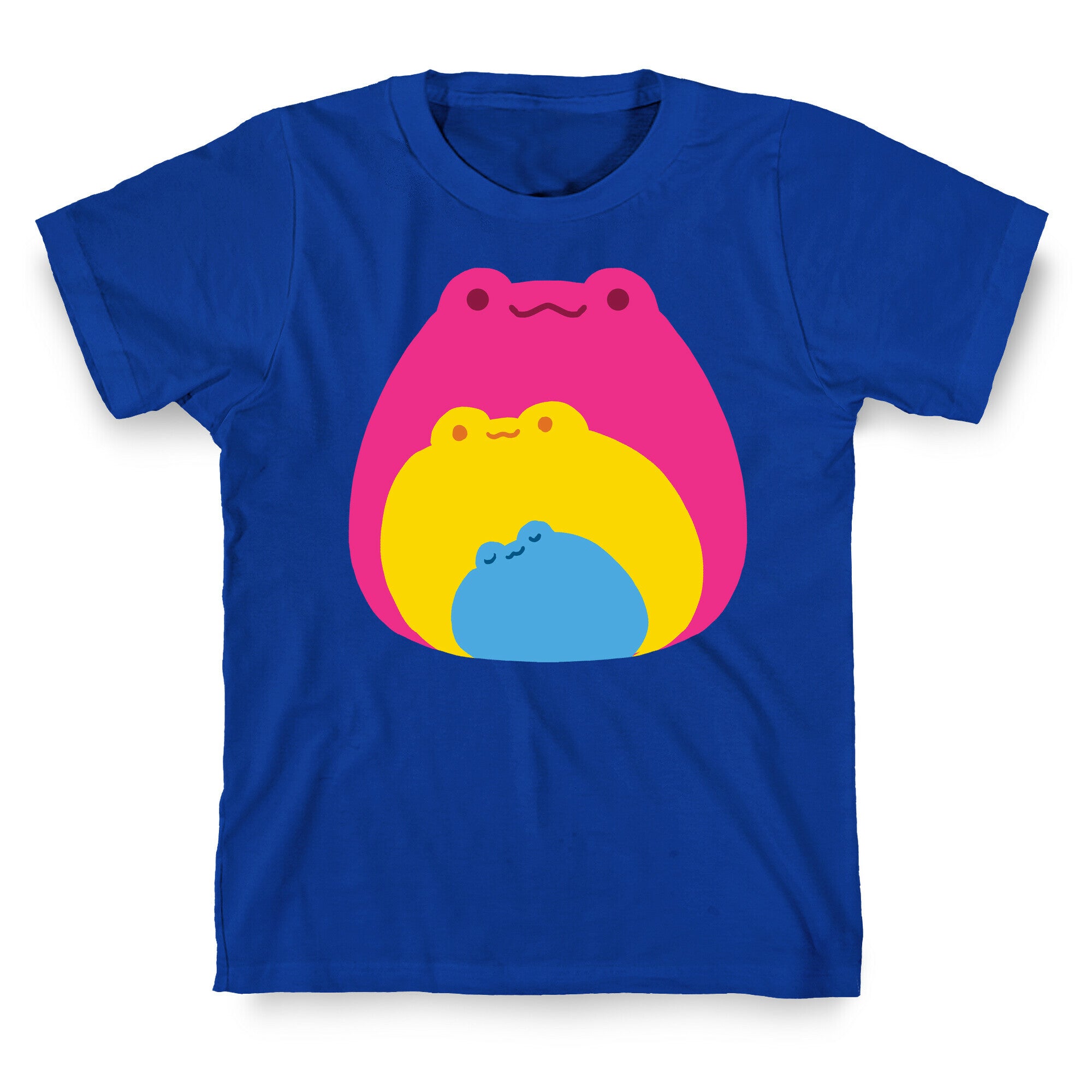 Frogs In Frogs In Frogs Pansexual Pride T-Shirt