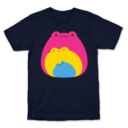 Frogs In Frogs In Frogs Pansexual Pride T-Shirt