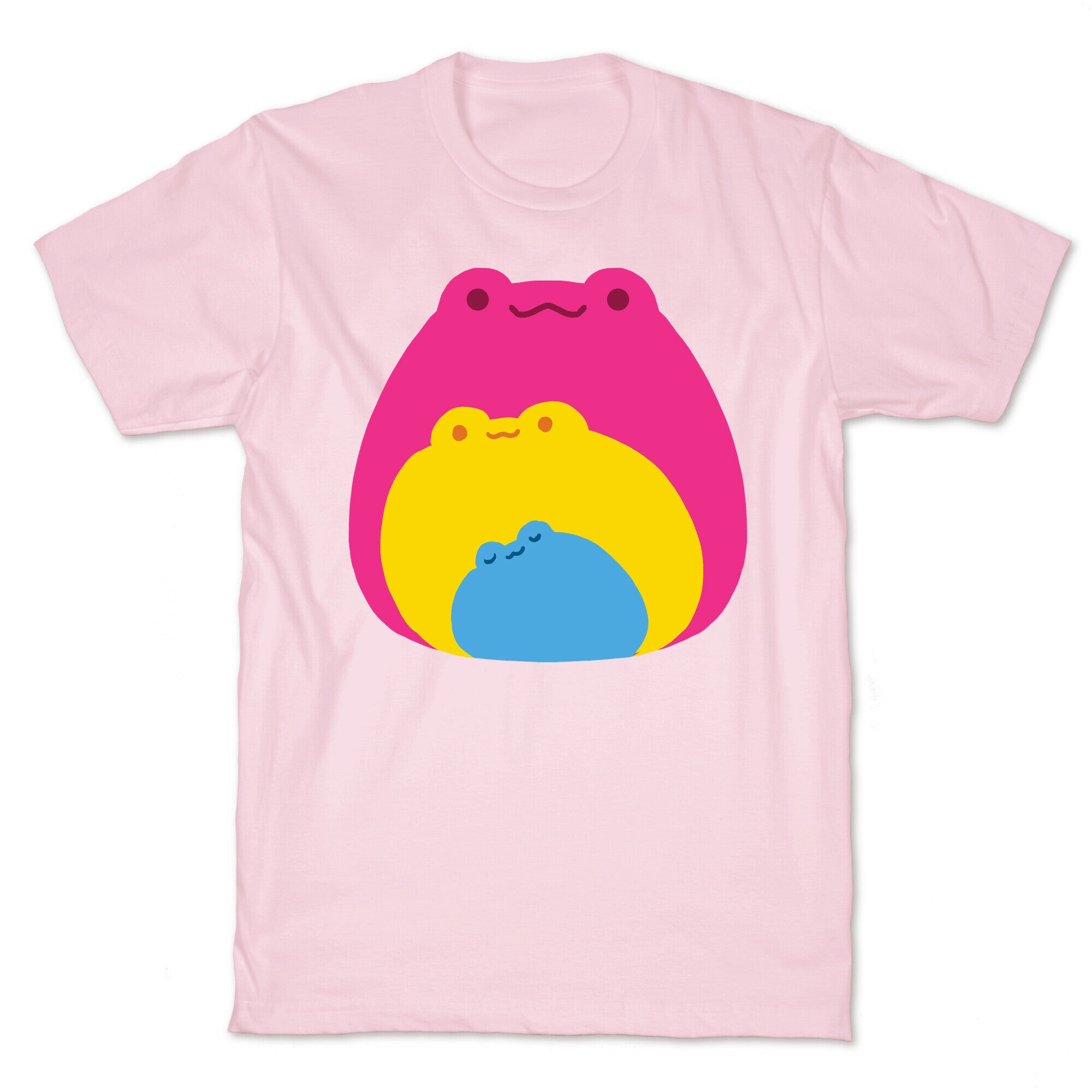 Frogs In Frogs In Frogs Pansexual Pride T-Shirt