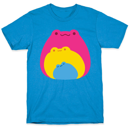Frogs In Frogs In Frogs Pansexual Pride T-Shirt