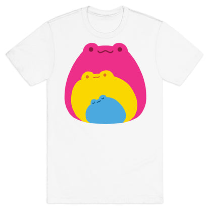 Frogs In Frogs In Frogs Pansexual Pride T-Shirt