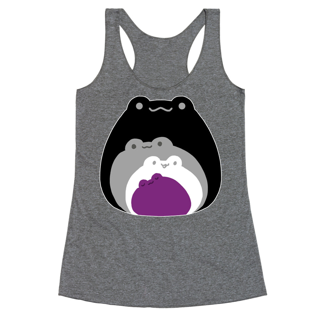 Frogs In Frogs In Frogs Ace Pride Racerback Tank