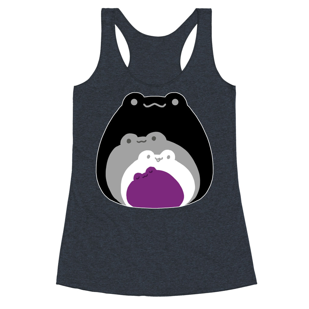 Frogs In Frogs In Frogs Ace Pride Racerback Tank