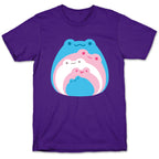 Frogs In Frogs In Frogs Trans Pride T-Shirt