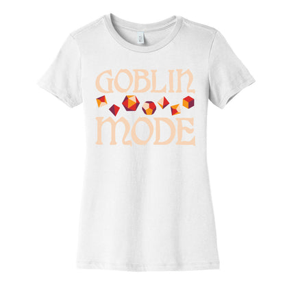 Goblin Mode D&D Women's Cotton Tee