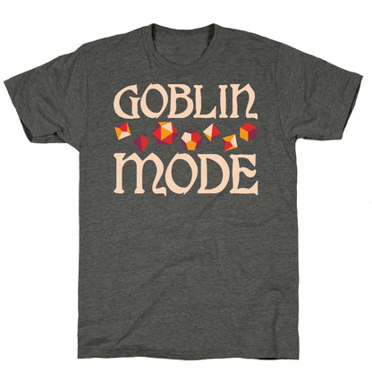 Goblin Mode D&D Unisex Triblend Tee