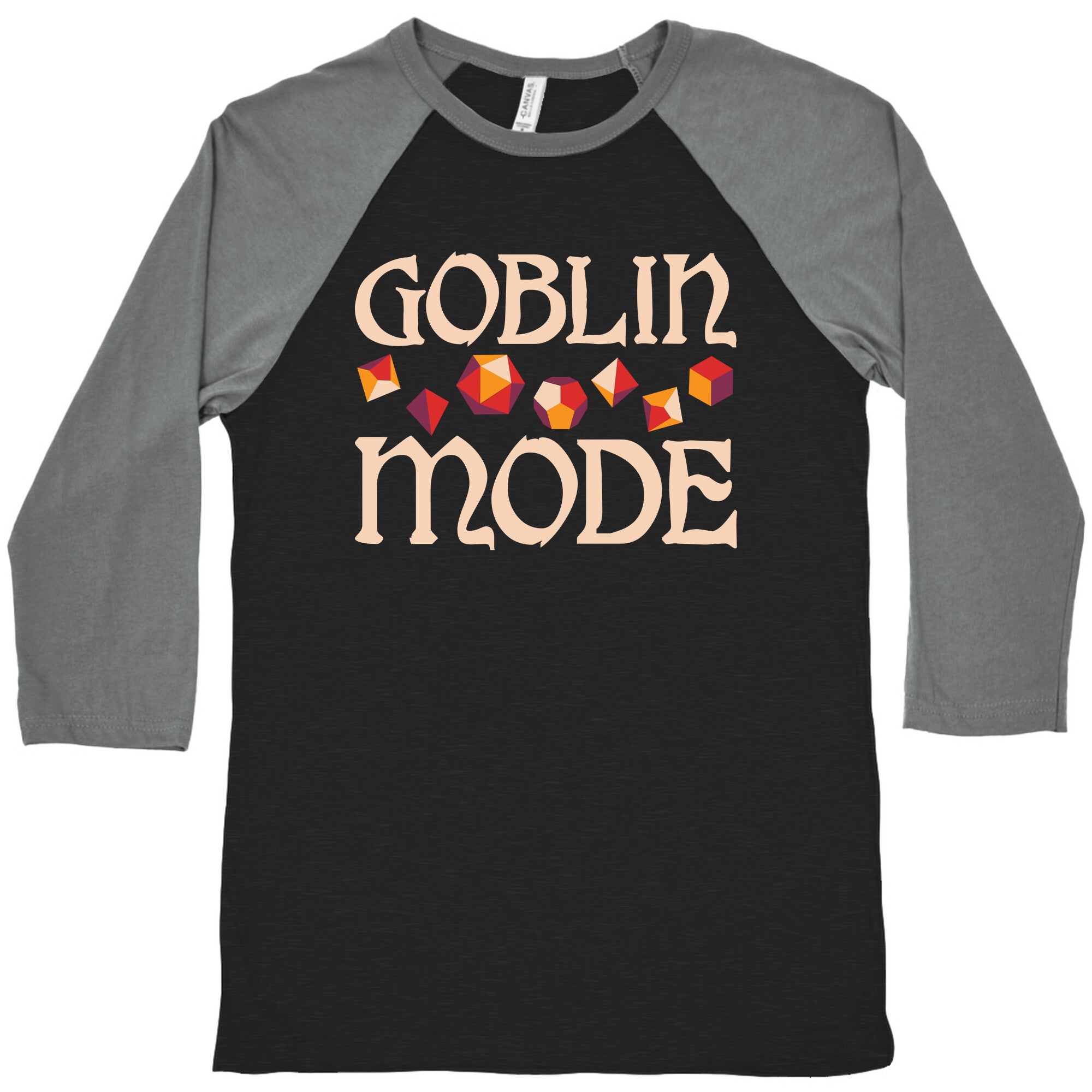 Goblin Mode D&D Baseball Tee