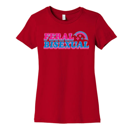 Feral Bisexual Women's Cotton Tee