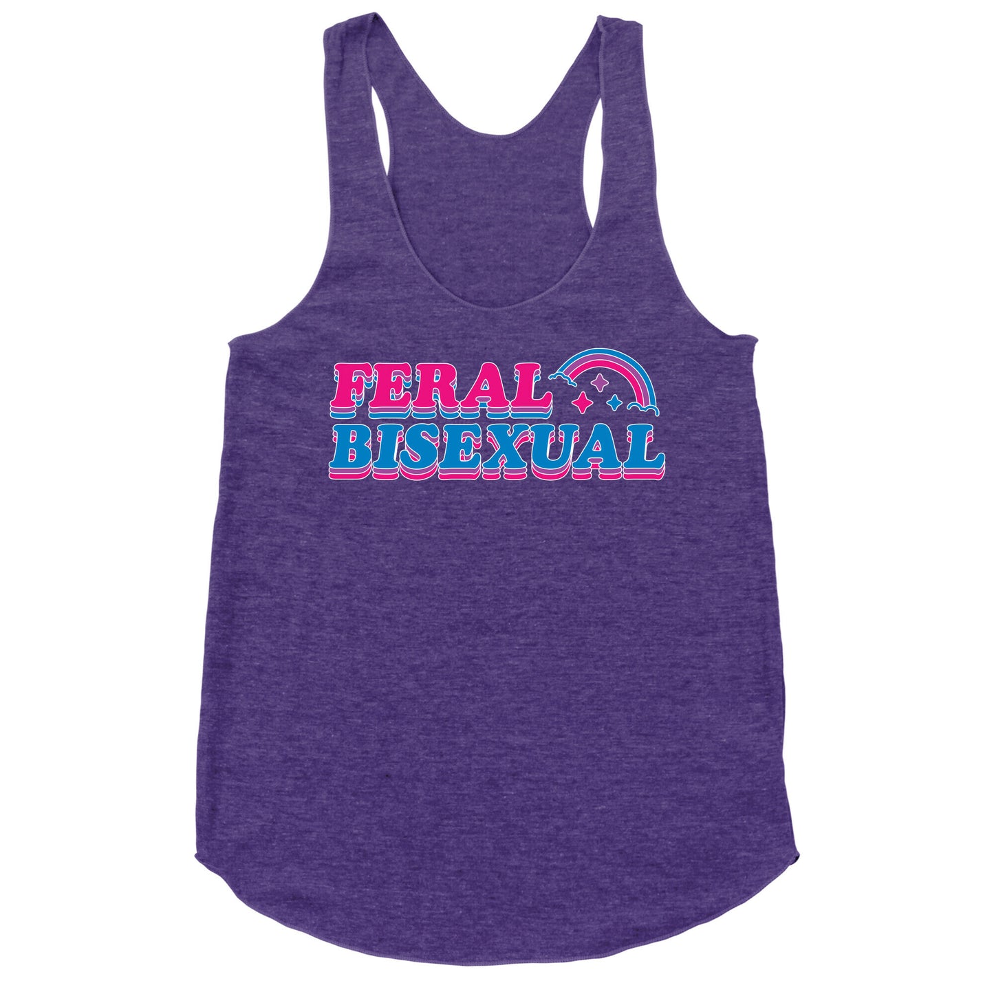 Feral Bisexual Racerback Tank