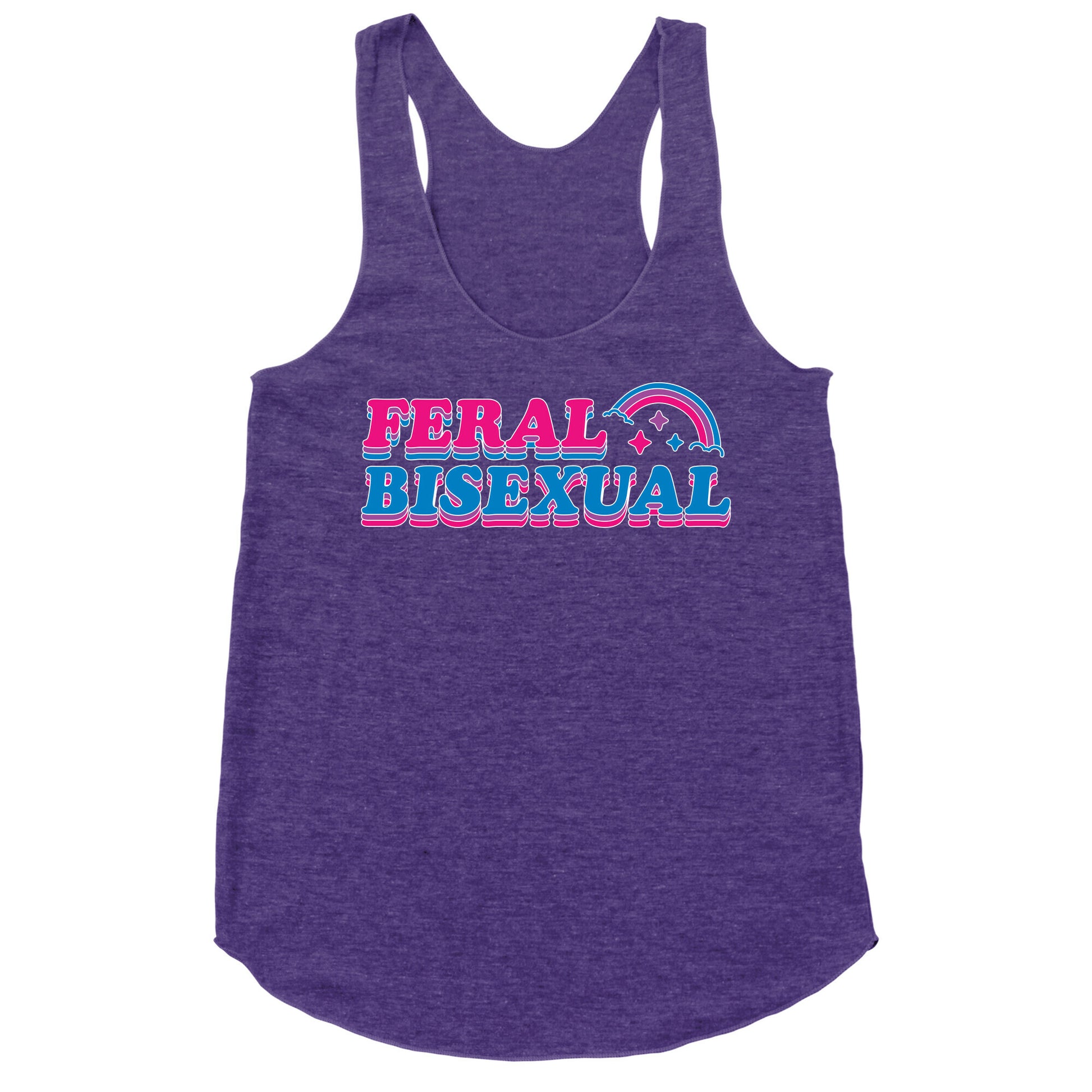 Feral Bisexual Racerback Tank