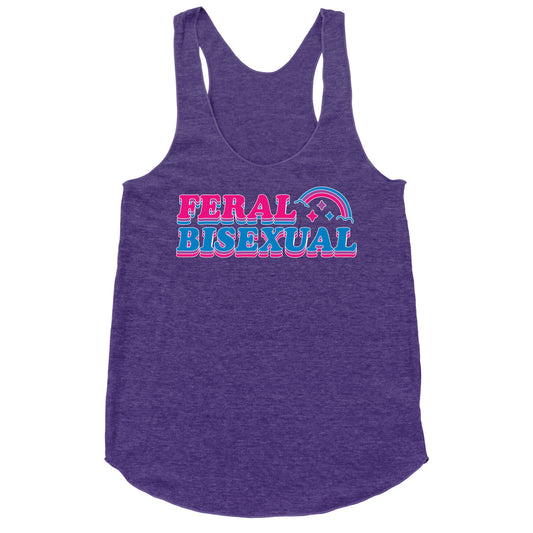 Feral Bisexual Racerback Tank