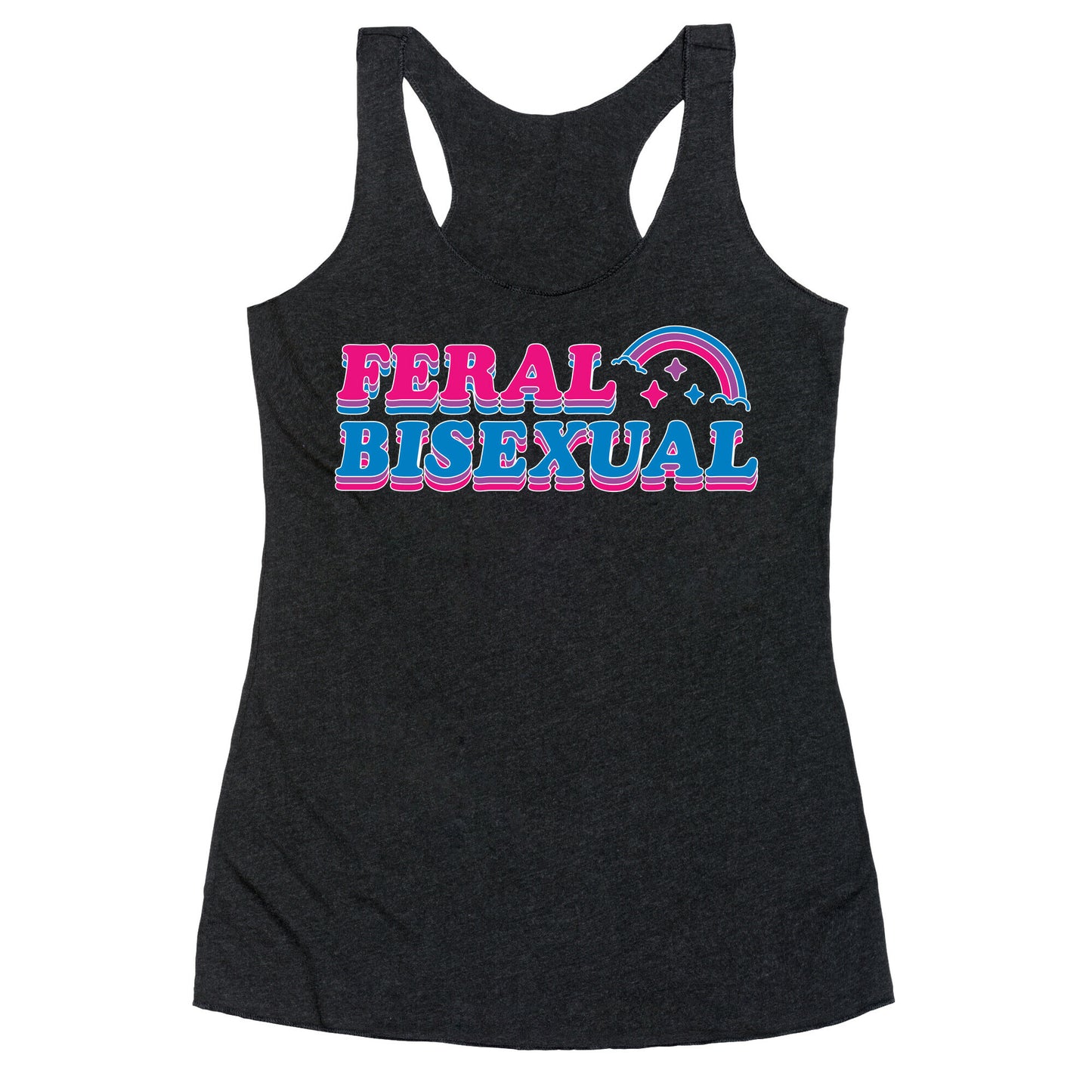 Feral Bisexual Racerback Tank