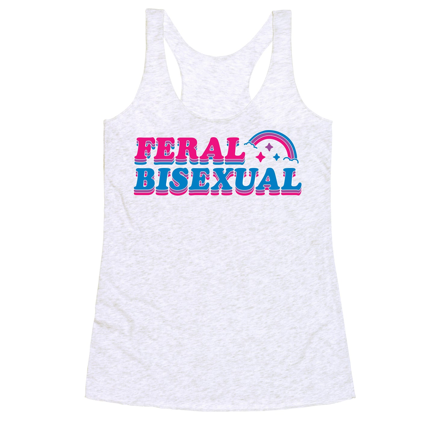 Feral Bisexual Racerback Tank