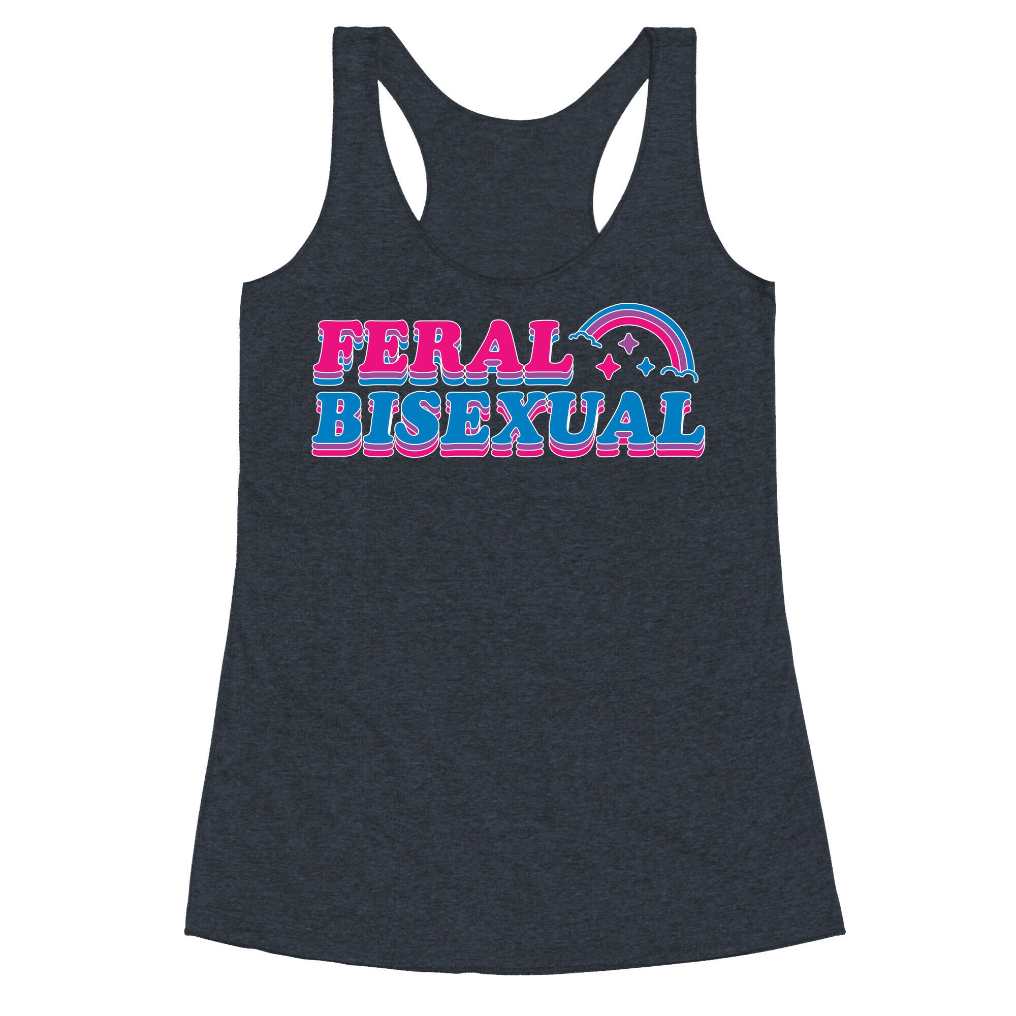 Feral Bisexual Racerback Tank