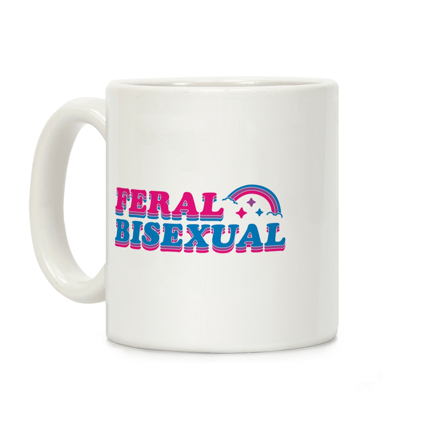 Feral Bisexual Coffee Mug