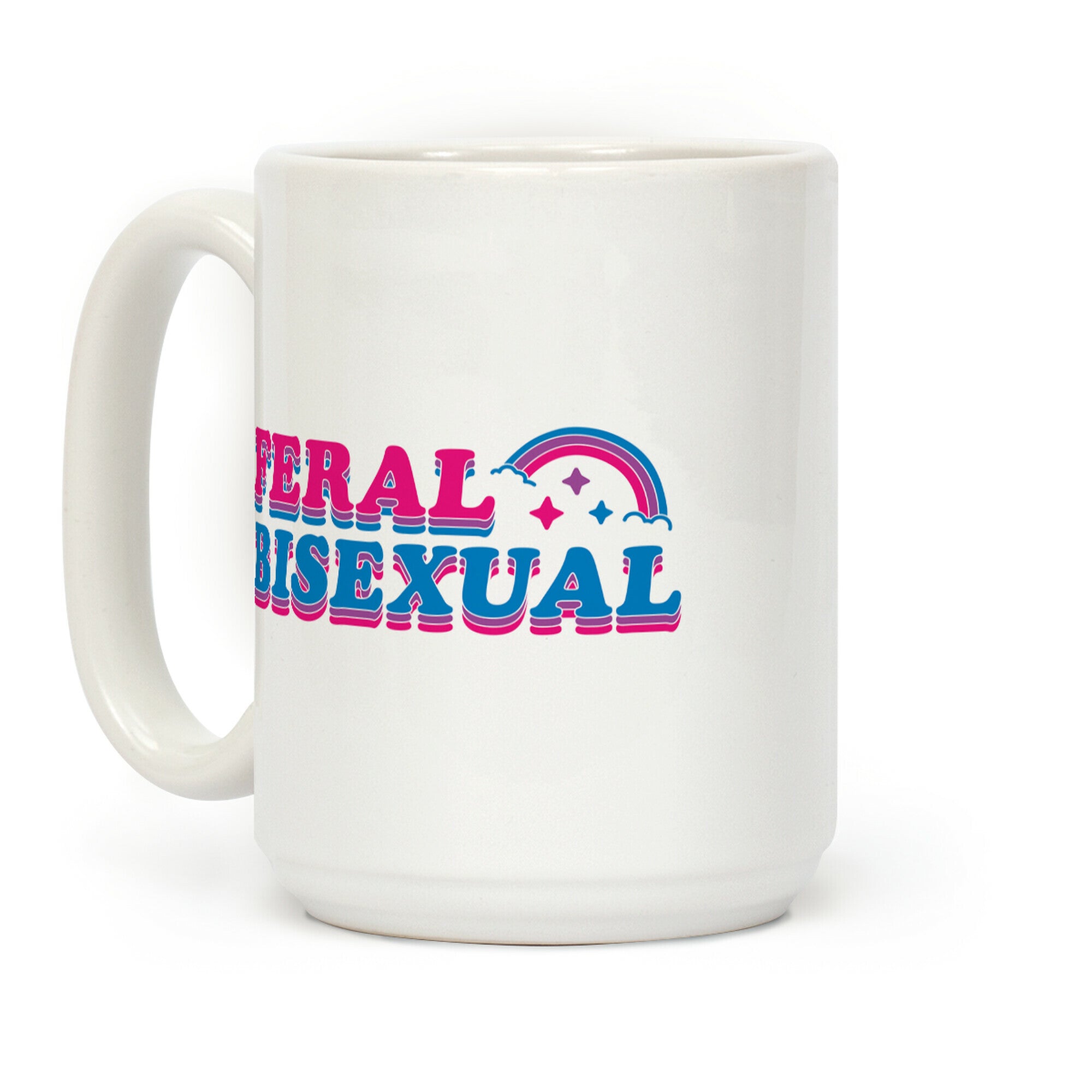 Feral Bisexual Coffee Mug