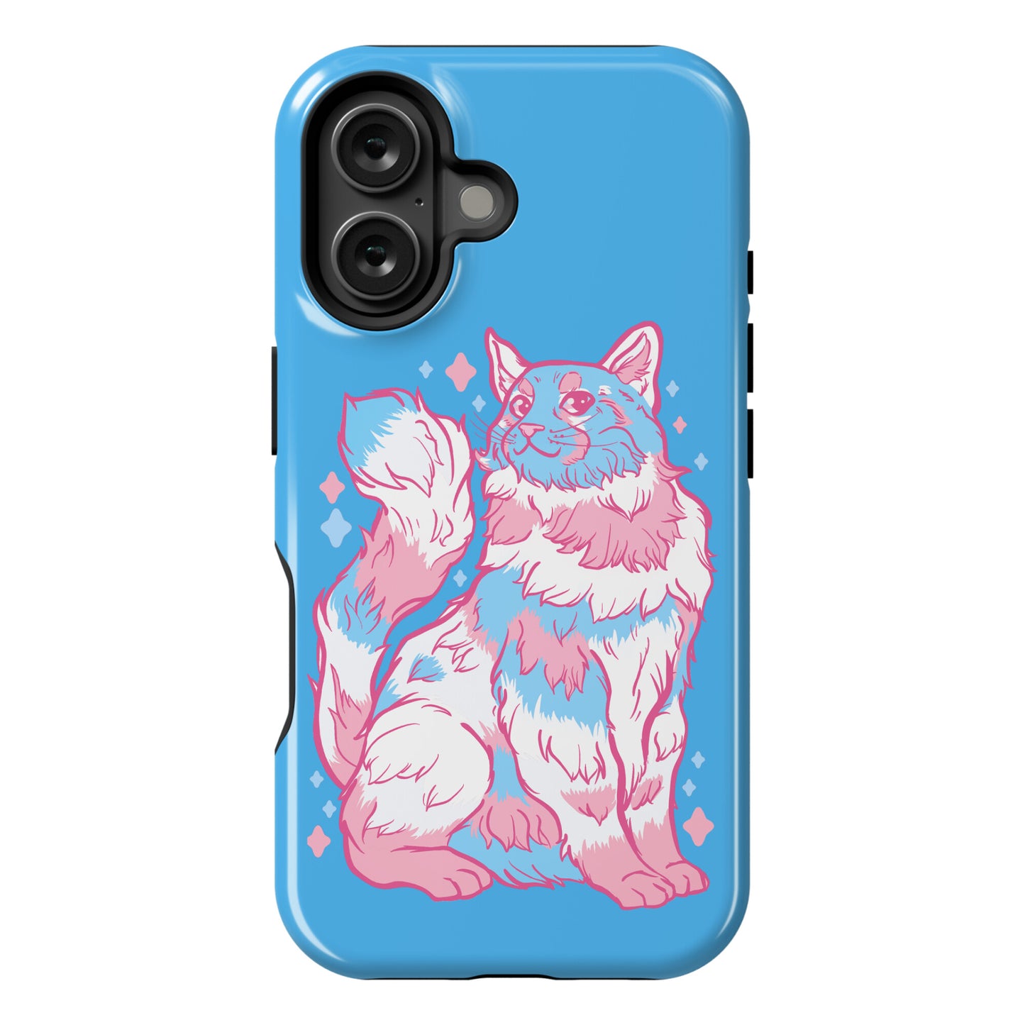 Transgender Pride Cat Phone Case