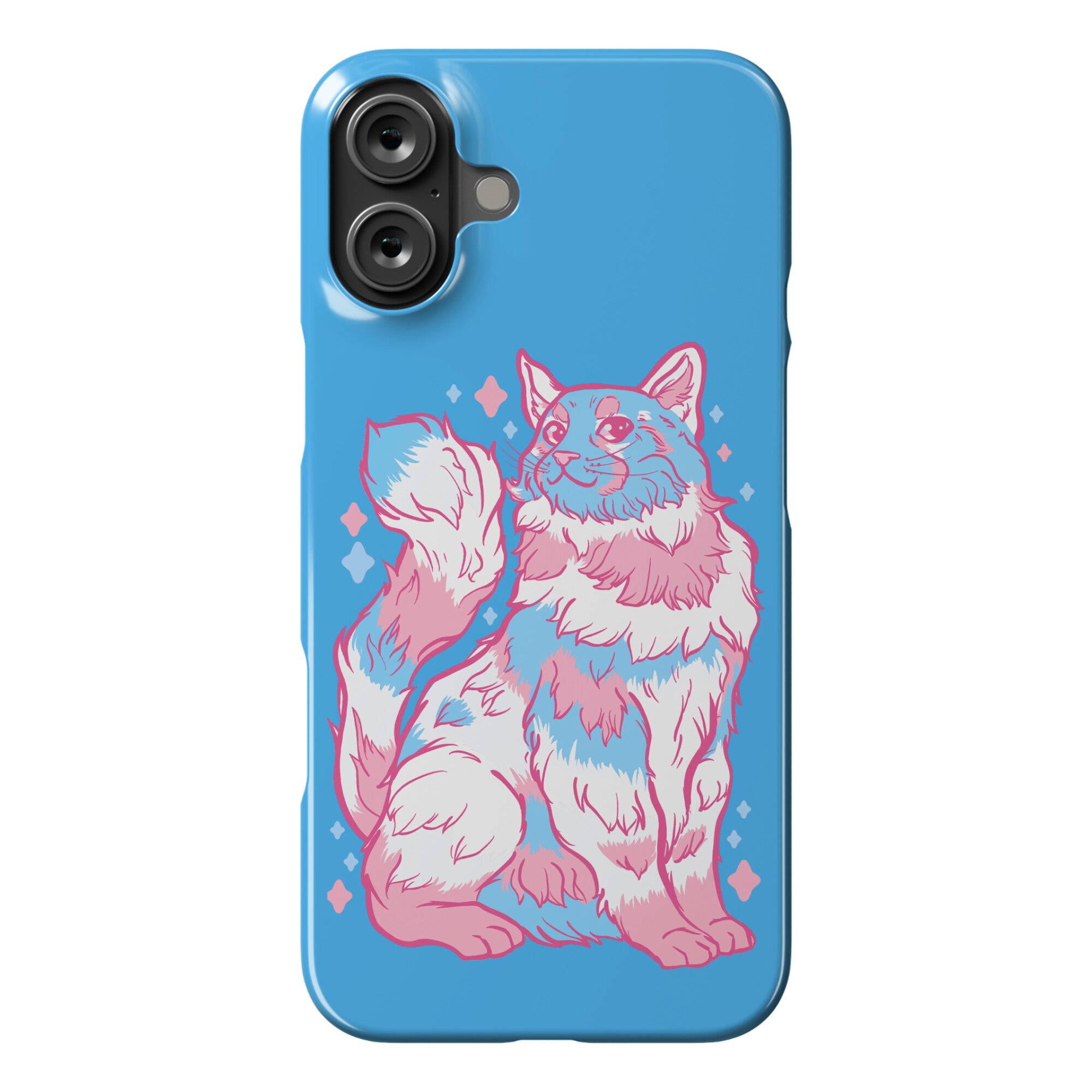 Transgender Pride Cat Phone Case