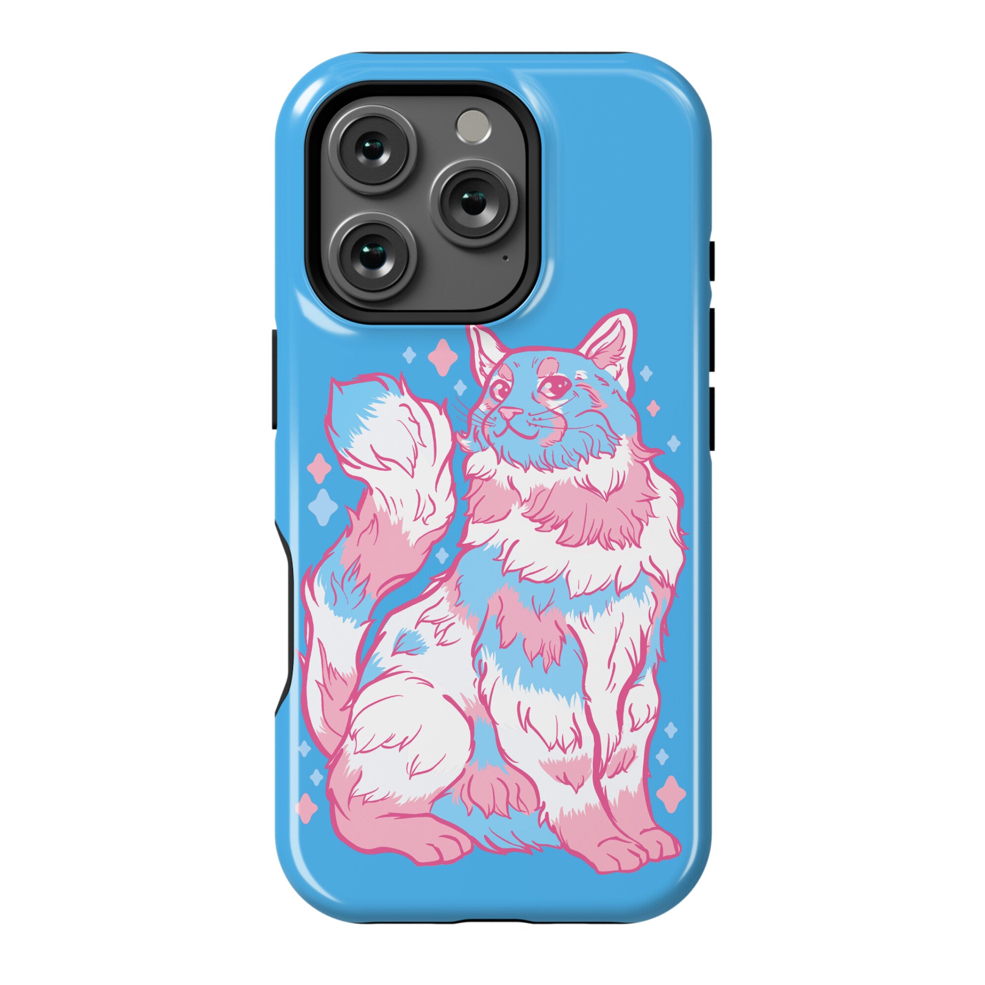 Transgender Pride Cat Phone Case
