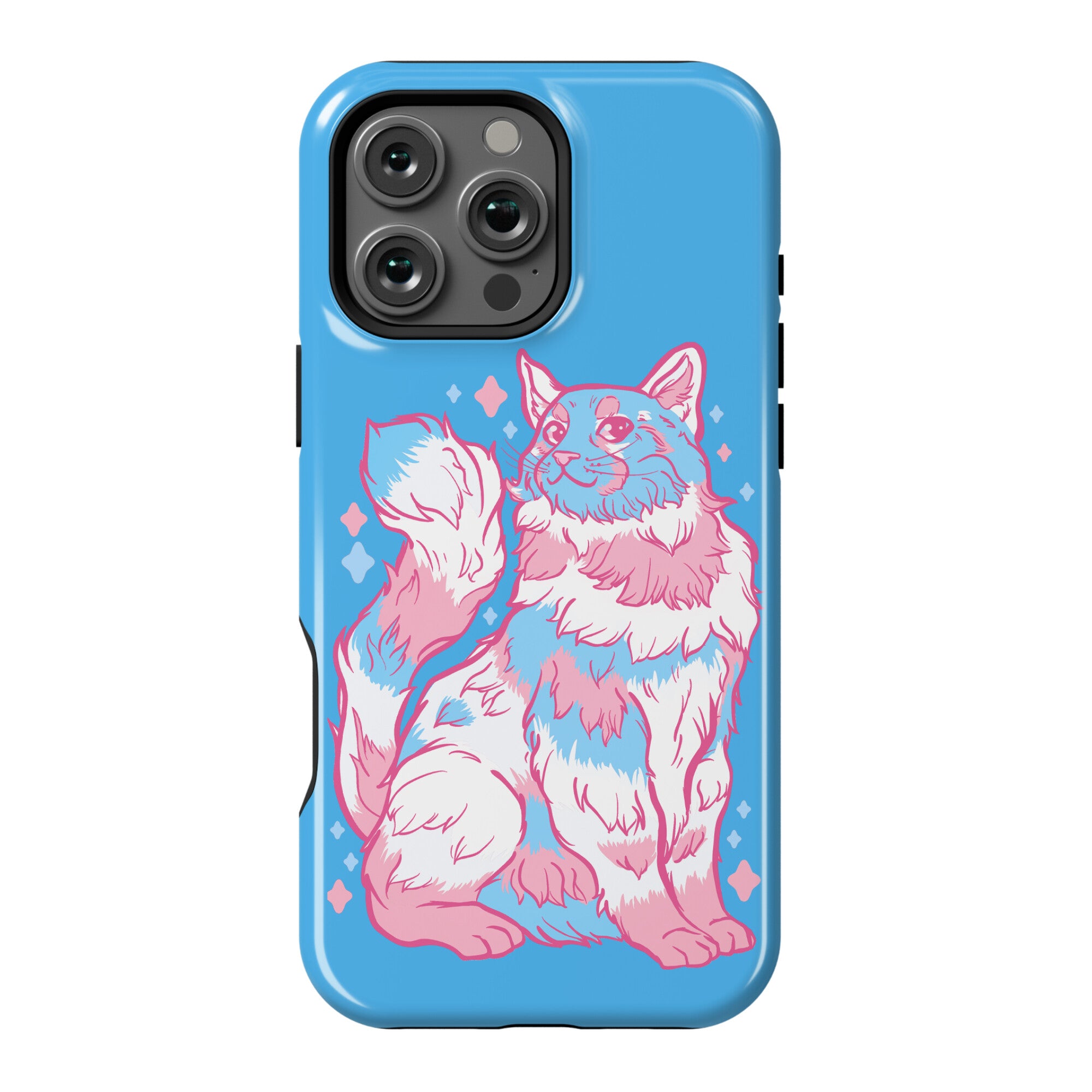 Transgender Pride Cat Phone Case