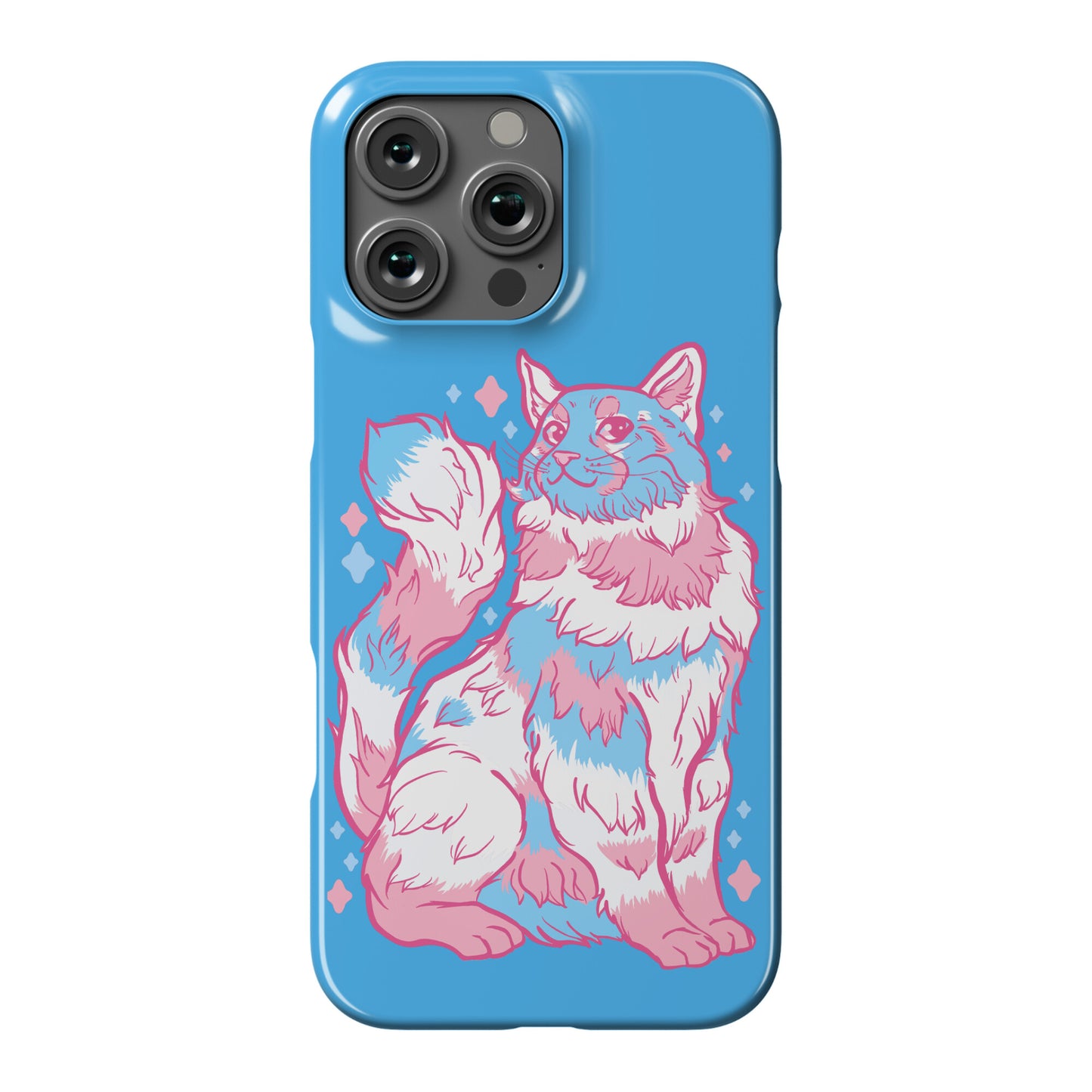 Transgender Pride Cat Phone Case