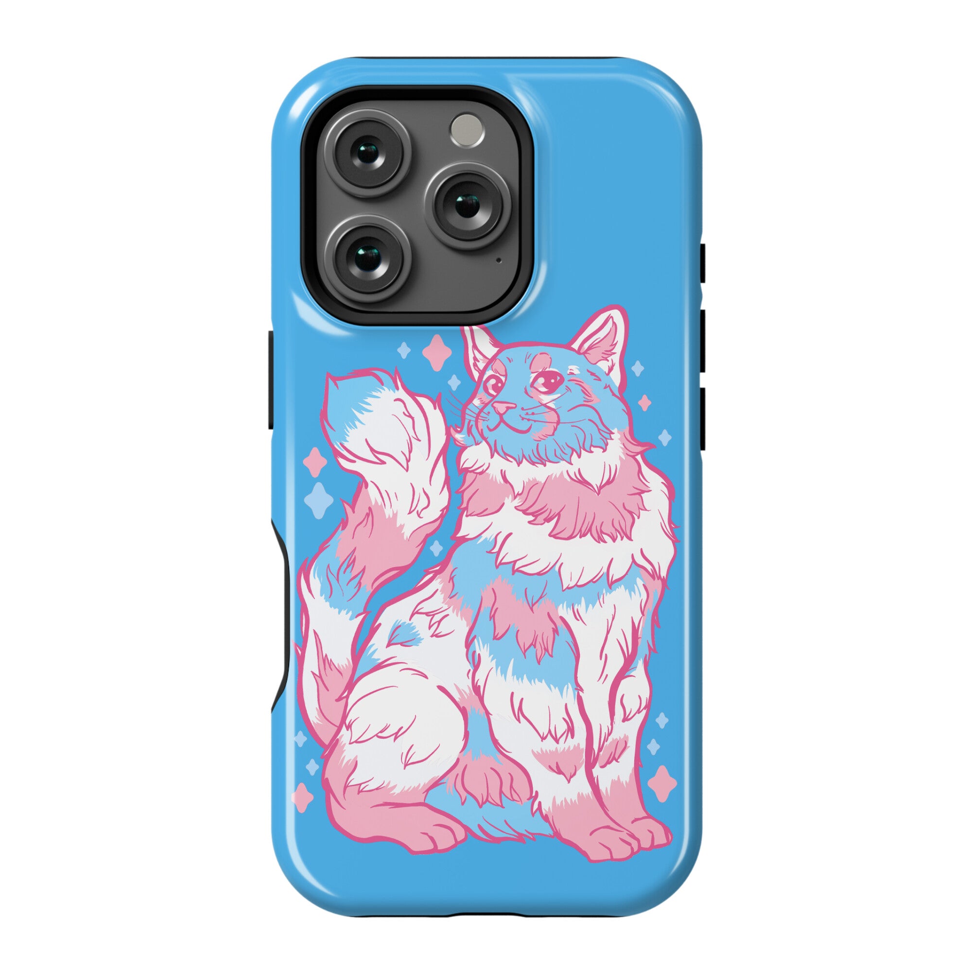 Transgender Pride Cat Phone Case