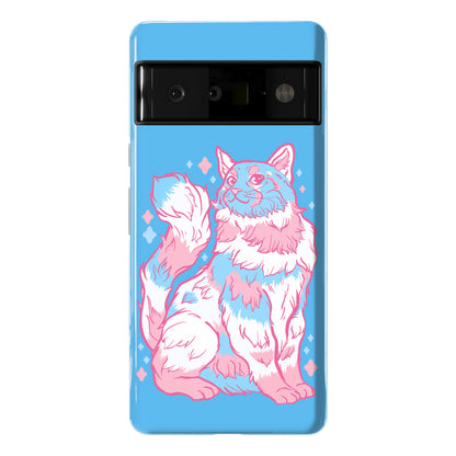 Transgender Pride Cat Phone Case