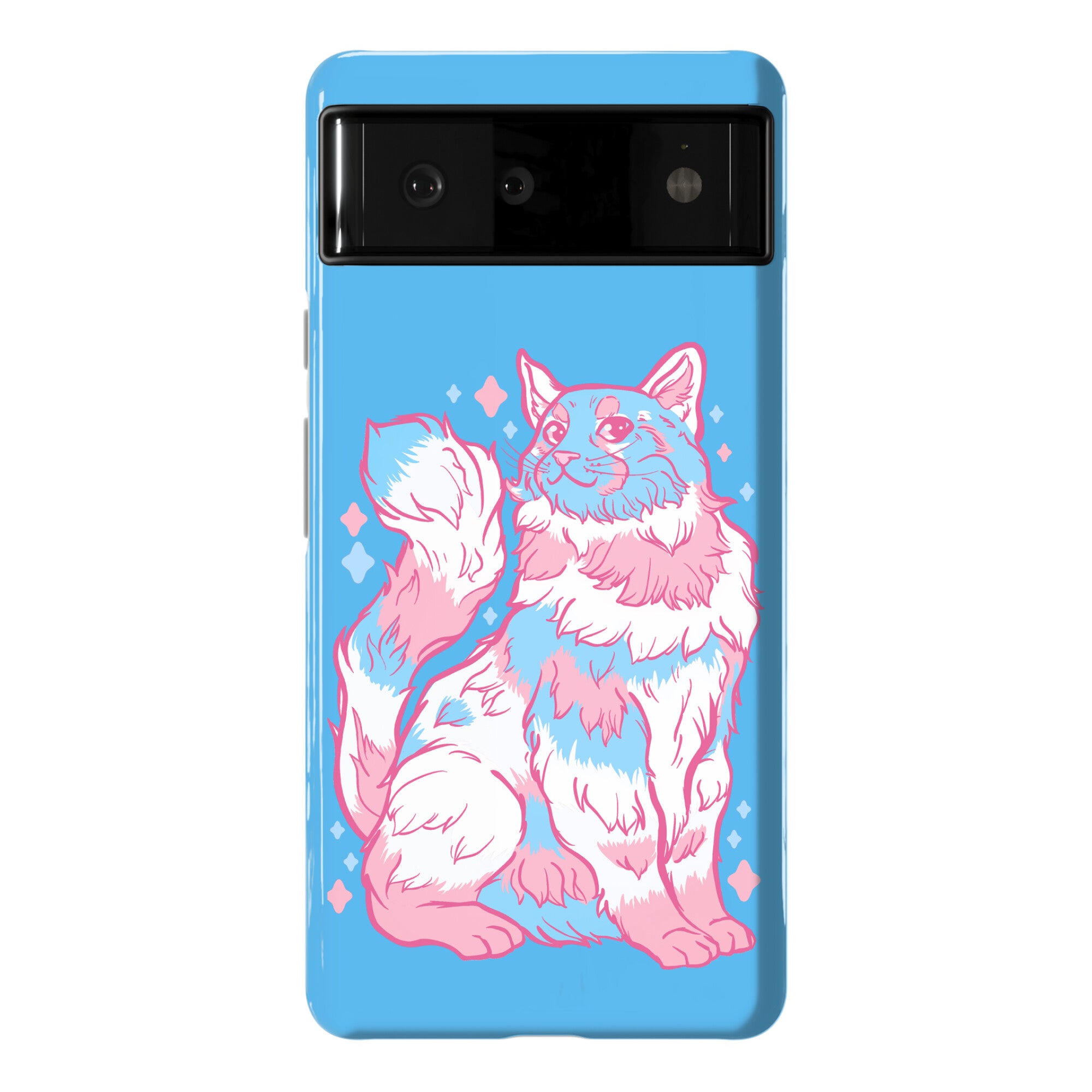 Transgender Pride Cat Phone Case