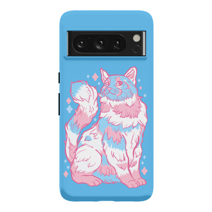 Transgender Pride Cat Phone Case