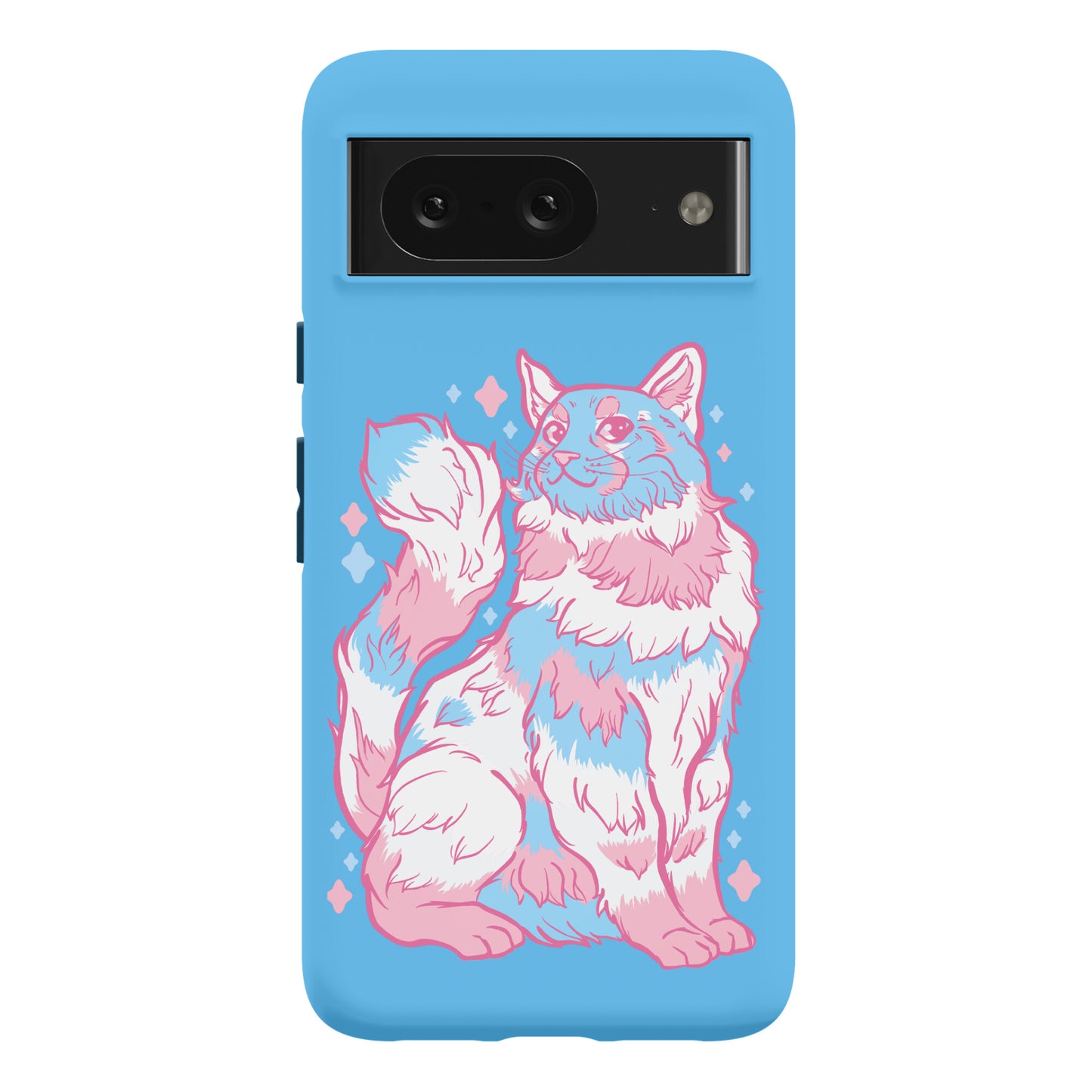 Transgender Pride Cat Phone Case