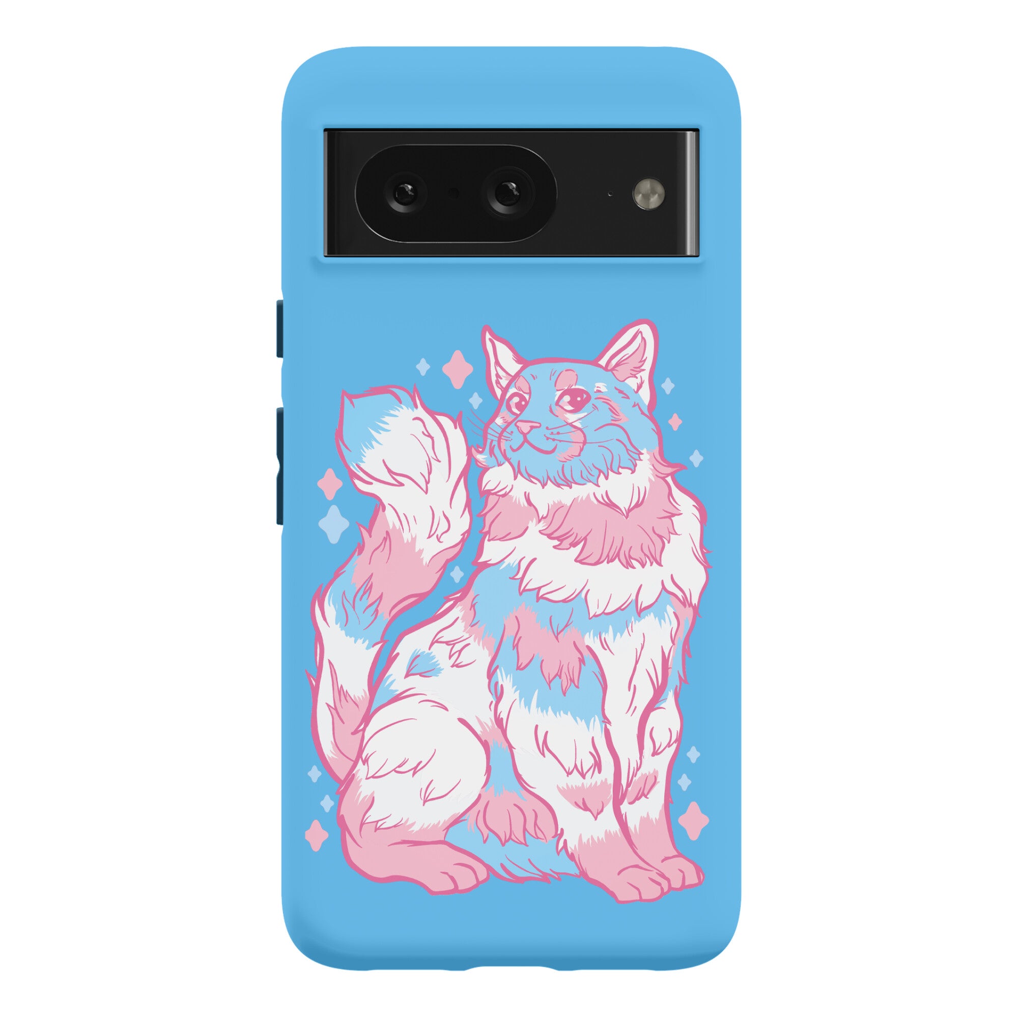 Transgender Pride Cat Phone Case