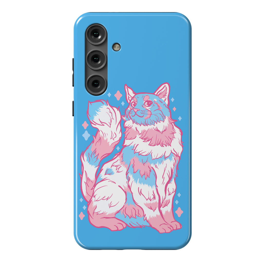 Transgender Pride Cat Phone Case
