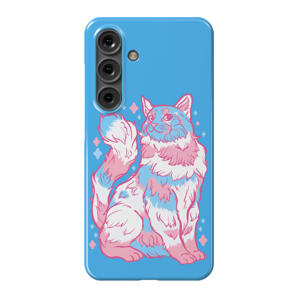 Transgender Pride Cat Phone Case