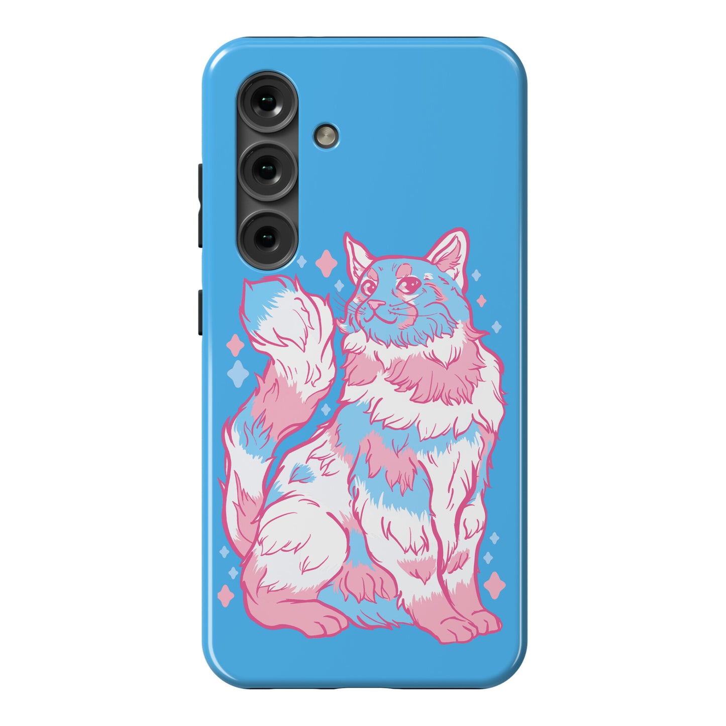 Transgender Pride Cat Phone Case