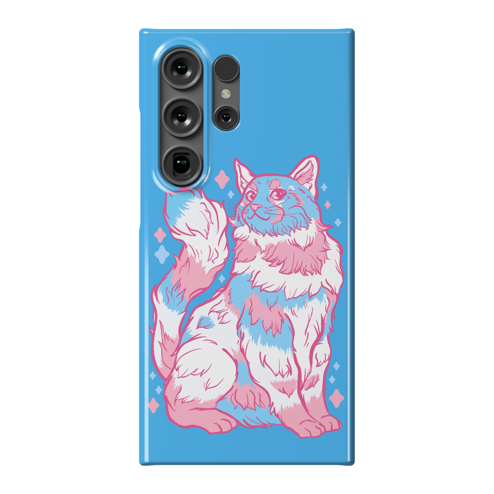 Transgender Pride Cat Phone Case