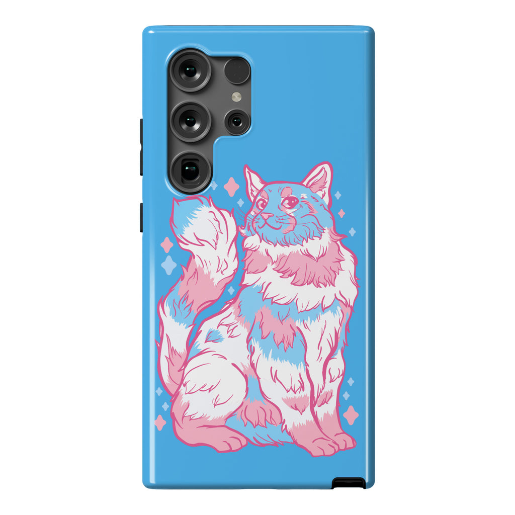 Transgender Pride Cat Phone Case