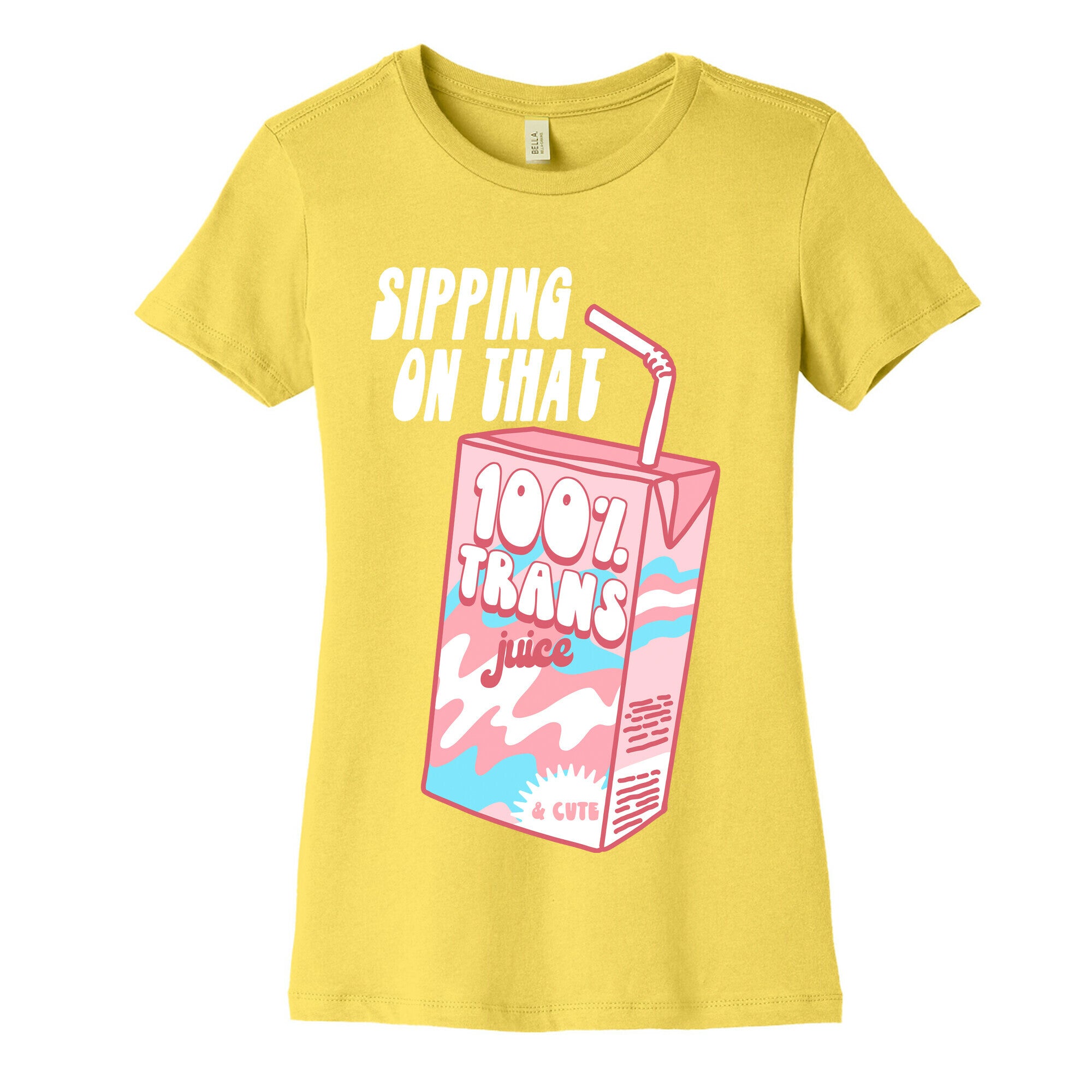 Trans Juice Juicebox Women's Cotton Tee