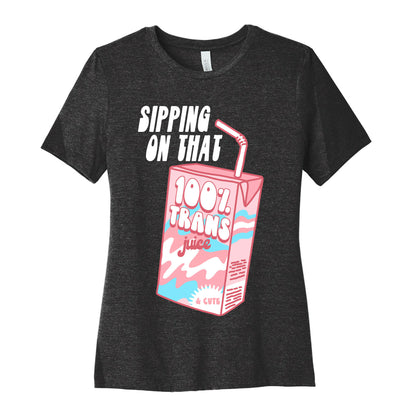 Trans Juice Juicebox Women's Cotton Tee