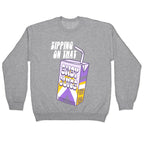 Enby Juice Juicebox Crewneck Sweatshirt