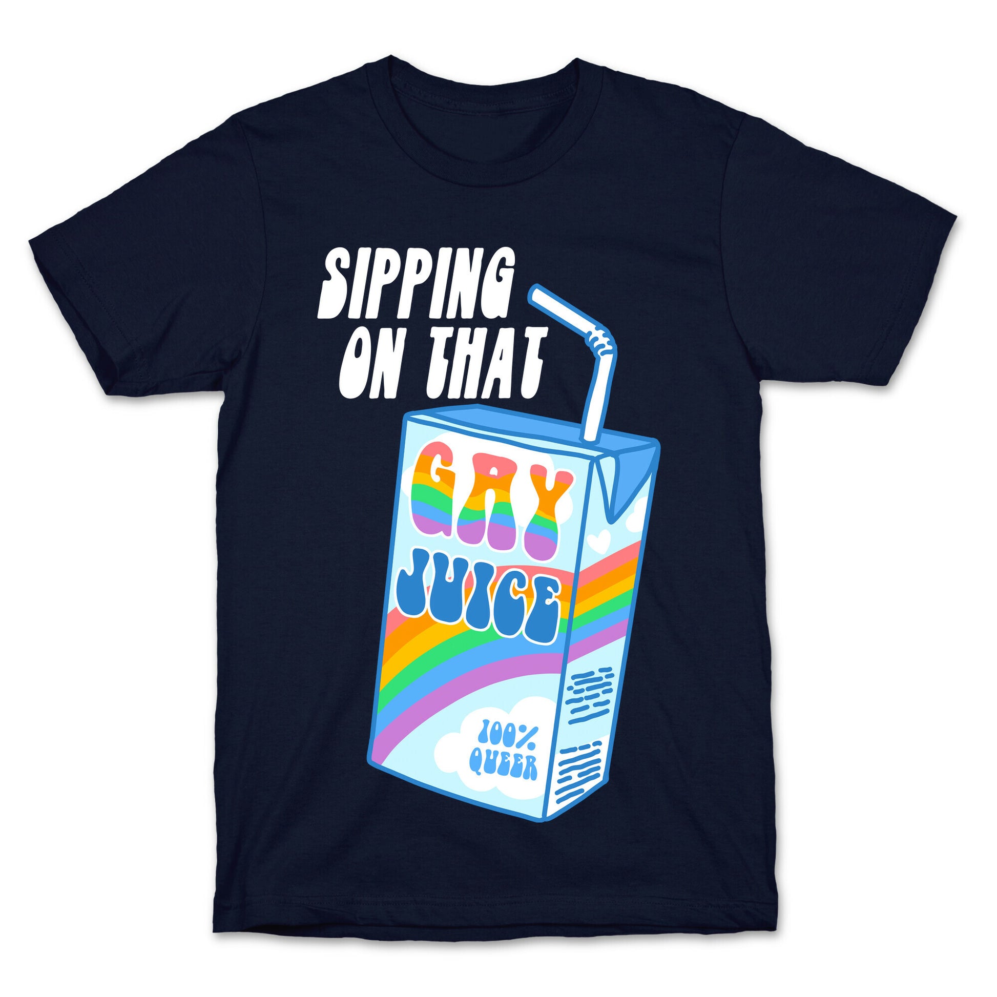 Gay Juice Juice Box T-Shirt
