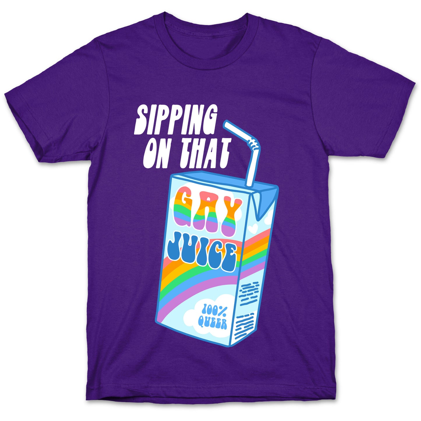 Gay Juice Juice Box T-Shirt