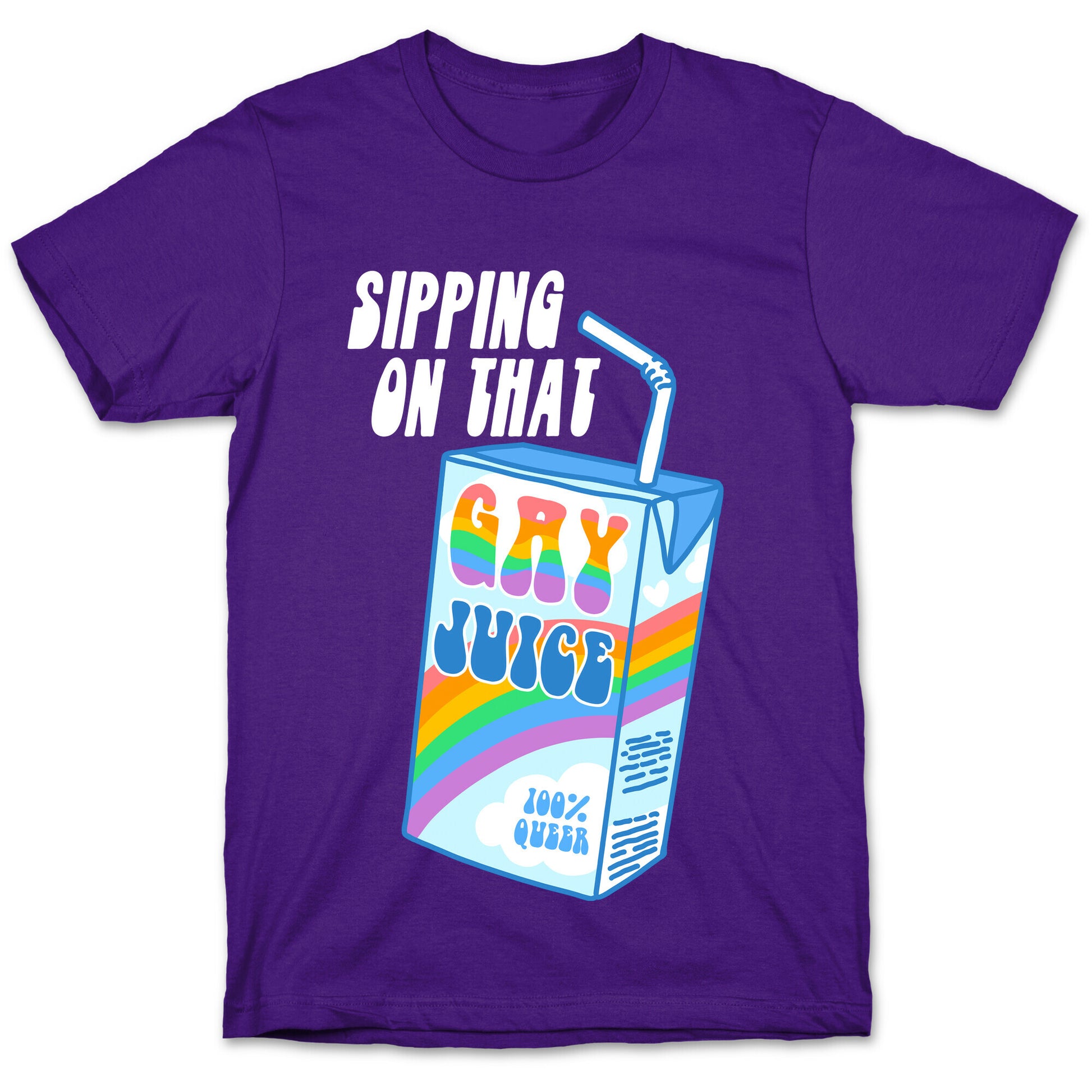 Gay Juice Juice Box T-Shirt