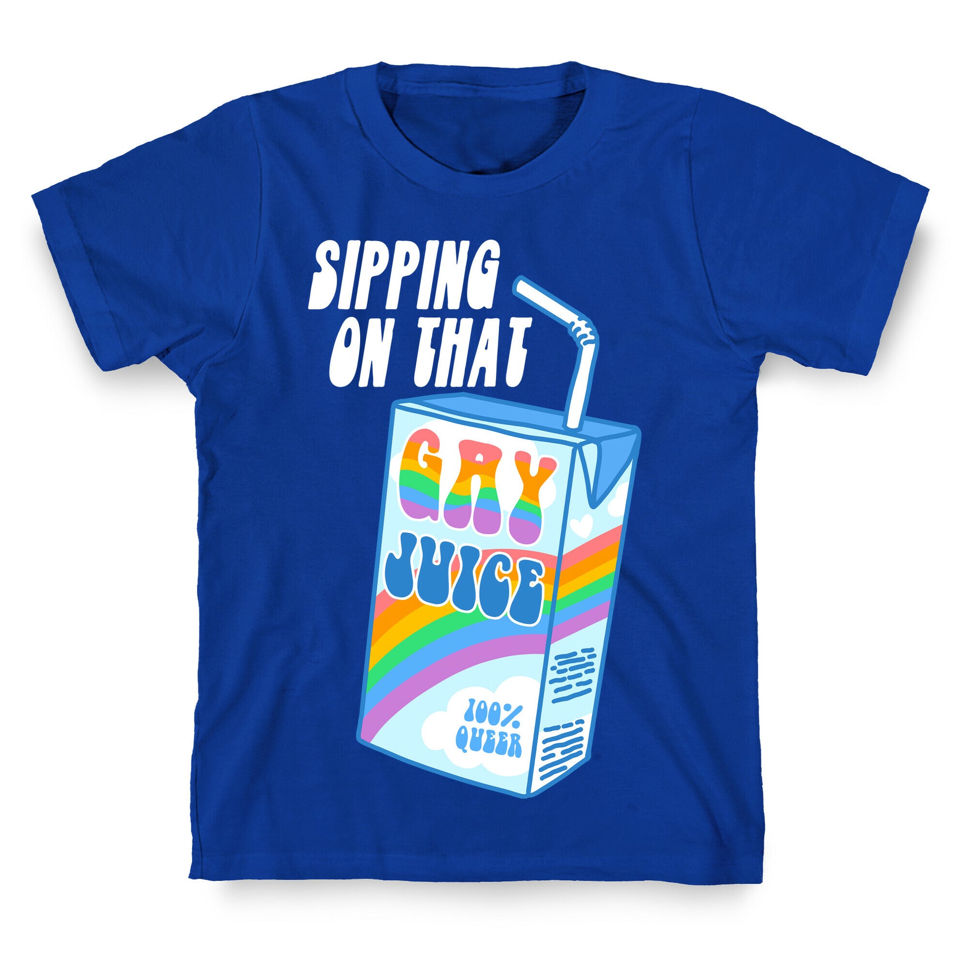 Gay Juice Juice Box T-Shirt