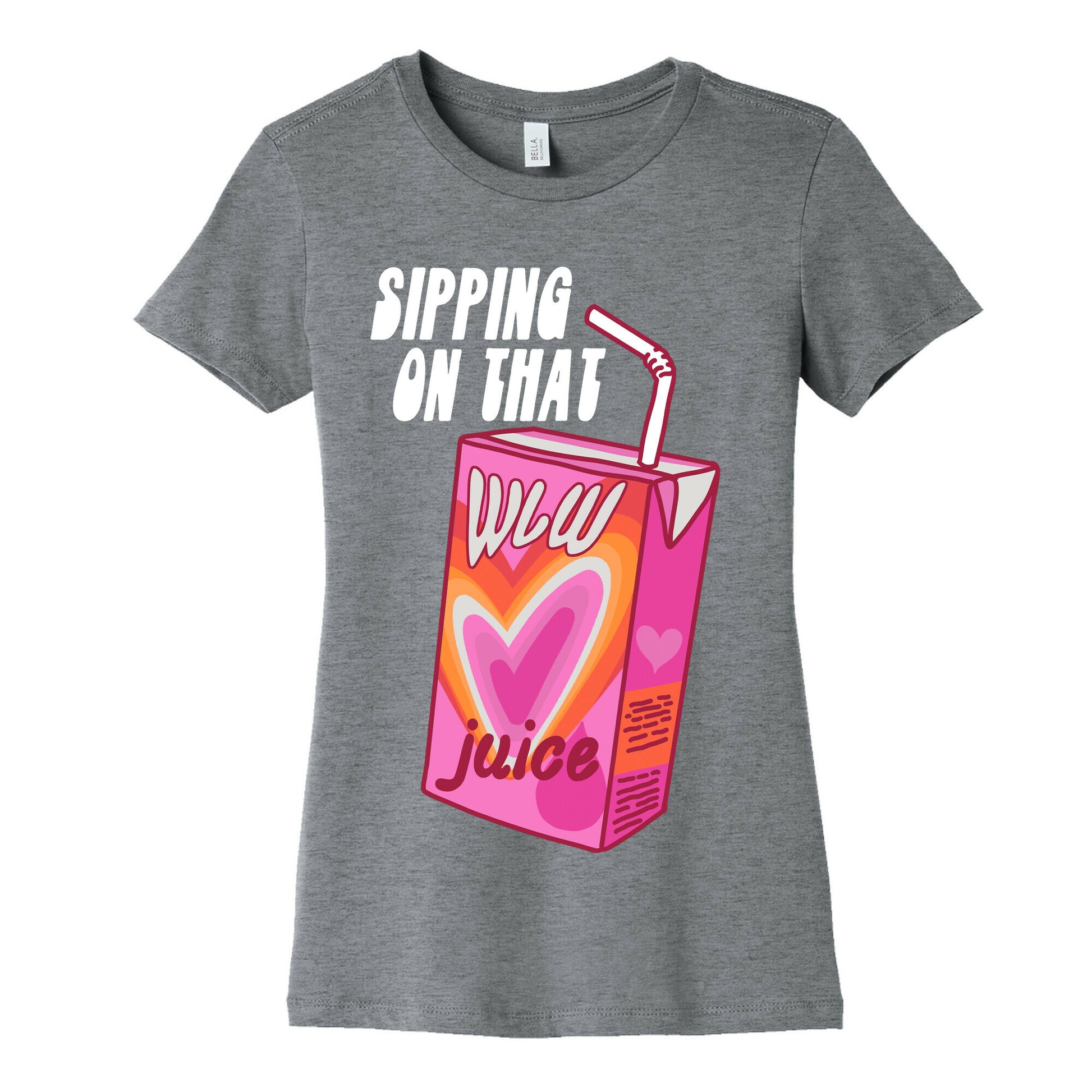 Lesbian Juice Juice Box Women's Cotton Tee