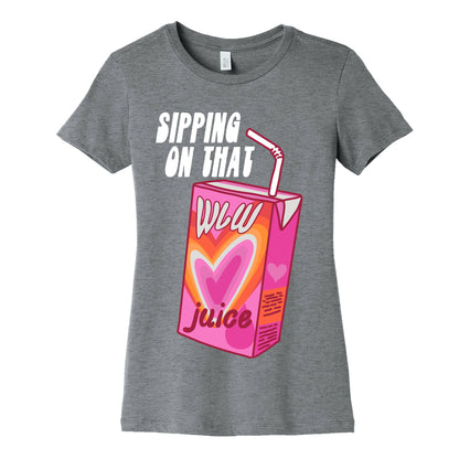 Lesbian Juice Juice Box Women's Cotton Tee